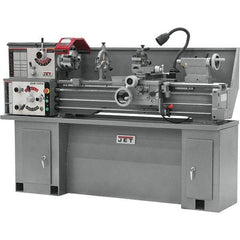 Jet - 13" Swing, 40" Between Centers, 230 Volt, Single Phase Bench Lathe - 5MT Taper, 2 hp, 70 to 2,000 RPM, 1-1/2" Bore Diam, 32" Deep x 47" High x 71" Long - Industrial Tool & Supply