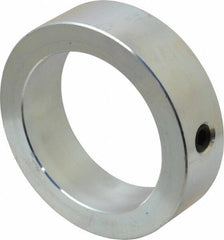 Climax Metal Products - 2-15/16" Bore, Steel, Set Screw Shaft Collar - 4" Outside Diam, 1-1/8" Wide - Industrial Tool & Supply