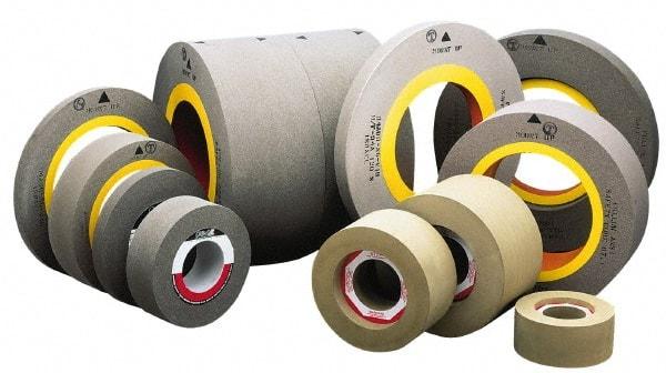 Camel Grinding Wheels - 24" Diam x 12" Hole x 8" Wide Centerless & Cylindrical Grinding Wheel - 60 Grit, Silicon Carbide, Type 1, Medium Grade, Vitrified Bond, No Recess - Industrial Tool & Supply
