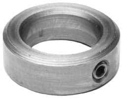 Climax Metal Products - 2-11/16" Bore, Steel, Set Screw Shaft Collar - 4" Outside Diam, 1-1/8" Wide - Industrial Tool & Supply