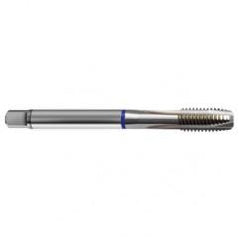 M12x1.75 6H 3-Flute PM Cobalt Blue Ring Spiral Point Plug Tap-Bright - Industrial Tool & Supply