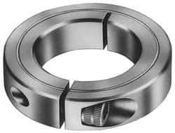 Climax Metal Products - 80mm Bore, Steel, One Piece Clamp Collar - 4-1/4" Outside Diam - Industrial Tool & Supply