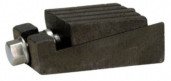Mason Ind. - 9,000 Lb Capacity, 3-1/2 Wide x 6" Long, 1/2" Pad, Wedge Jack - 3/8" Rise - Industrial Tool & Supply