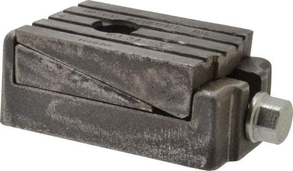 Mason Ind. - 15,000 Lb Capacity, 3-1/2 Wide x 6" Long, Wedge Jack - 1/4" Rise, 2-1/2" High (Without Pad) - Industrial Tool & Supply