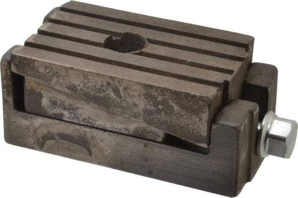 Mason Ind. - 20,000 Lb Capacity, 3-1/2 Wide x 6" Long, Wedge Jack - 3/8" Rise, 2-3/4" High (Without Pad) - Industrial Tool & Supply