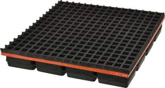Mason Ind. - 8" Long x 8" Wide x 1-1/4" Thick, Neoprene & Steel, Machinery Leveling Pad & Mat - 3,200 Lb Max Load - Industrial Tool & Supply