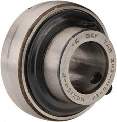 SKF - 5/8" ID x 1.5748" OD, 1,650 Lb Dynamic Capacity, Insert Bearing Insert Bearing - 0.4724" Race Width, 1,070 Lb Static Capacity - Industrial Tool & Supply