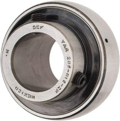 SKF - 15/16" ID x 2.0472" OD, 2,430 Lb Dynamic Capacity, Insert Bearing Insert Bearing - 0.5906" Race Width, 1,750 Lb Static Capacity - Industrial Tool & Supply