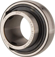 SKF - 1-7/16" ID x 2.8346" OD, 4,410 Lb Dynamic Capacity, Insert Bearing Insert Bearing - 3/4" Race Width, 3,440 Lb Static Capacity - Industrial Tool & Supply