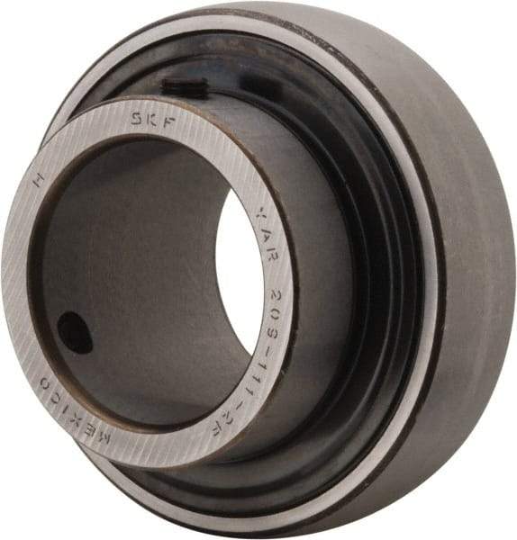 SKF - 1-11/16" ID x 3.3465" OD, 5,750 Lb Dynamic Capacity, Insert Bearing Insert Bearing - 0.8661" Race Width, 4,860 Lb Static Capacity - Industrial Tool & Supply