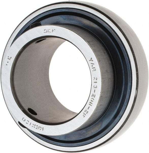 SKF - 2-1/2" ID x 4.7244" OD, 9,900 Lb Dynamic Capacity, Insert Bearing Insert Bearing - 1-1/16" Race Width, 8,990 Lb Static Capacity - Industrial Tool & Supply