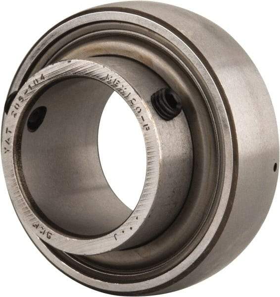 SKF - 1-1/4" ID x 2.4409" OD, 3,380 Lb Dynamic Capacity, Insert Bearing Insert Bearing - 0.7087" Race Width, 2,520 Lb Static Capacity - Industrial Tool & Supply