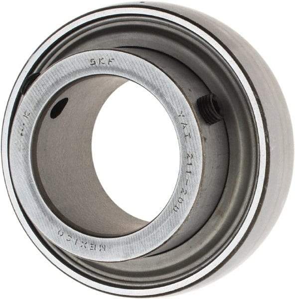 SKF - 2" ID x 3-15/16" OD, 7,540 Lb Dynamic Capacity, Insert Bearing Insert Bearing - 63/64" Race Width, 6,520 Lb Static Capacity - Industrial Tool & Supply