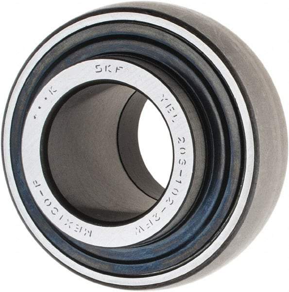 SKF - 1-1/8" ID x 2.4409" OD, 3,380 Lb Dynamic Capacity, Insert Bearing Insert Bearing - 0.7087" Race Width, 2,520 Lb Static Capacity - Industrial Tool & Supply