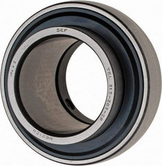 SKF - 2-7/16" ID x 4.3307" OD, 9,110 Lb Dynamic Capacity, Insert Bearing Insert Bearing - 63/64" Race Width, 8,090 Lb Static Capacity - Industrial Tool & Supply