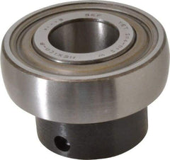 SKF - 3/4" ID x 1.8504" OD, 2,210 Lb Dynamic Capacity, Insert Bearing Insert Bearing - 0.5512" Race Width, 1,470 Lb Static Capacity - Industrial Tool & Supply