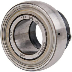 SKF - 1" ID x 2.0472" OD, 2,430 Lb Dynamic Capacity, Insert Bearing Insert Bearing - 0.5906" Race Width, 1,750 Lb Static Capacity - Industrial Tool & Supply
