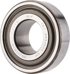 SKF - 1-1/8" ID x 2.4409" OD, 3,380 Lb Dynamic Capacity, Insert Bearing Insert Bearing - 0.7087" Race Width, 2,520 Lb Static Capacity - Industrial Tool & Supply