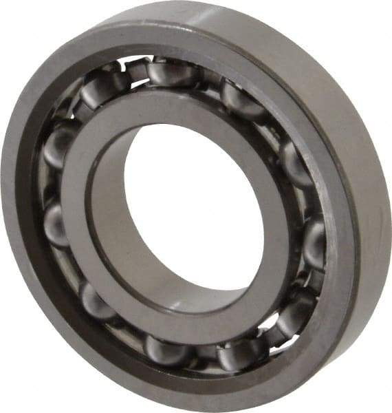SKF - 20mm Bore Diam, 42mm OD, Open Deep Groove Radial Ball Bearing - 8mm Wide, 1 Row, Round Bore, 910 Lb Static Capacity, 1,550 Lb Dynamic Capacity - Industrial Tool & Supply