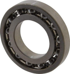 SKF - 25mm Bore Diam, 47mm OD, Open Deep Groove Radial Ball Bearing - 8mm Wide, 1 Row, Round Bore, 1,070 Lb Static Capacity, 1,710 Lb Dynamic Capacity - Industrial Tool & Supply