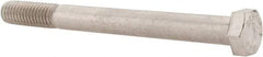Value Collection - 3/8-16 UNC, 4" Length Under Head Hex Head Cap Screw - Partially Threaded, Grade 316 Stainless Steel, Uncoated, 9/16" Hex - Industrial Tool & Supply
