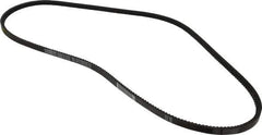 Continental ContiTech - Section AX, 62" Outside Length, V-Belt - Fiber Reinforced Vytracord, Torque-Flex, No. AX60 - Industrial Tool & Supply