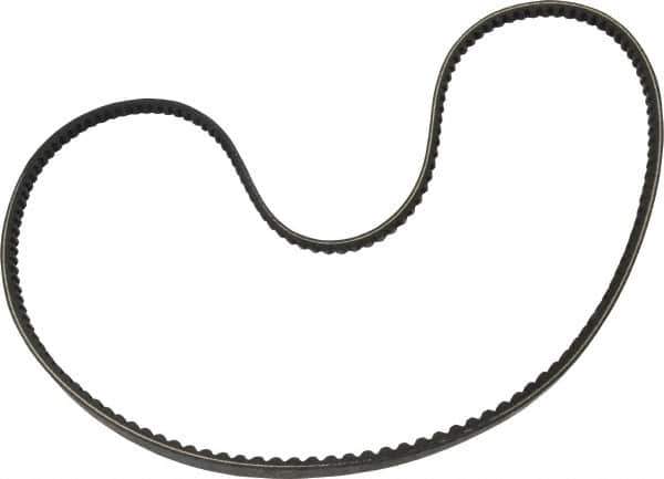 Continental ContiTech - Section BX, 73" Outside Length, V-Belt - Fiber Reinforced Vytracord, Torque-Flex, No. BX70 - Industrial Tool & Supply