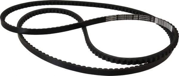 Continental ContiTech - Section BX, 99" Outside Length, V-Belt - Fiber Reinforced Vytracord, Torque-Flex, No. BX96 - Industrial Tool & Supply