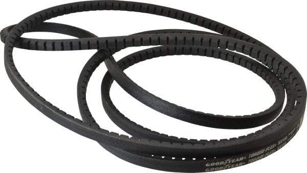 Continental ContiTech - Section BX, 153" Outside Length, V-Belt - Fiber Reinforced Vytracord, Torque-Flex, No. BX150 - Industrial Tool & Supply