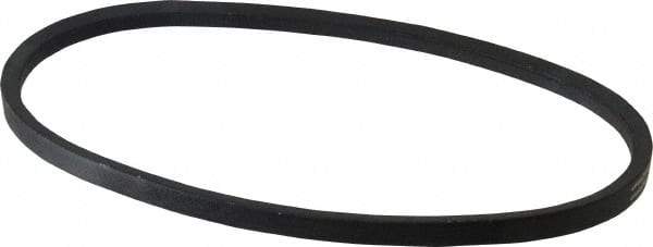 Continental ContiTech - Section A, 28" Outside Length, V-Belt - Wingprene Rubber-Impregnated Fabric, HY-T Matchmaker, No. A26 - Industrial Tool & Supply