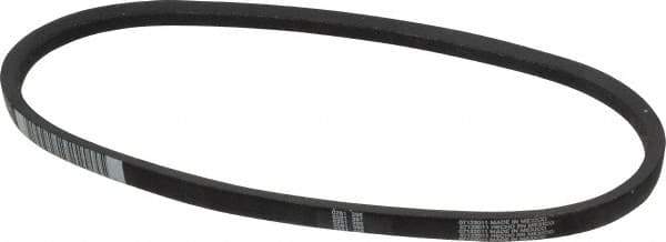 Continental ContiTech - Section A, 29" Outside Length, V-Belt - Wingprene Rubber-Impregnated Fabric, HY-T Matchmaker, No. A27 - Industrial Tool & Supply