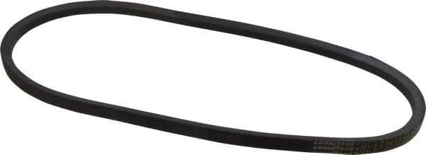 Continental ContiTech - Section A, 33" Outside Length, V-Belt - Wingprene Rubber-Impregnated Fabric, HY-T Matchmaker, No. A31 - Industrial Tool & Supply