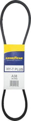 Continental ContiTech - Section A, 40" Outside Length, V-Belt - Wingprene Rubber-Impregnated Fabric, HY-T Matchmaker, No. A38 - Industrial Tool & Supply