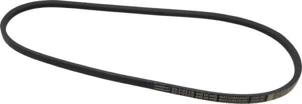 Continental ContiTech - Section A, 44" Outside Length, V-Belt - Wingprene Rubber-Impregnated Fabric, HY-T Matchmaker, No. A42 - Industrial Tool & Supply