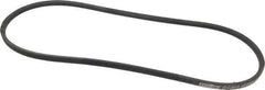 Continental ContiTech - Section A, 48" Outside Length, V-Belt - Wingprene Rubber-Impregnated Fabric, HY-T Matchmaker, No. A46 - Industrial Tool & Supply