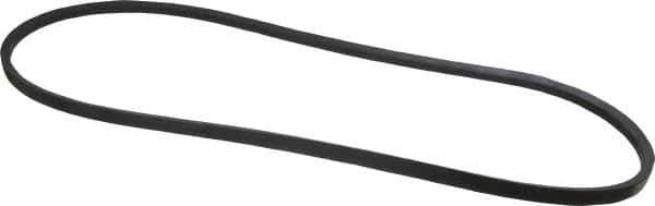 Continental ContiTech - Section A, 49" Outside Length, V-Belt - Wingprene Rubber-Impregnated Fabric, HY-T Matchmaker, No. A47 - Industrial Tool & Supply