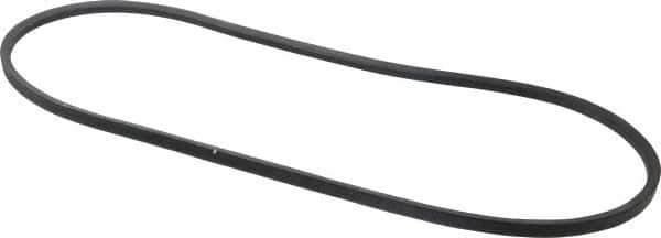 Continental ContiTech - Section A, 52" Outside Length, V-Belt - Wingprene Rubber-Impregnated Fabric, HY-T Matchmaker, No. A50 - Industrial Tool & Supply