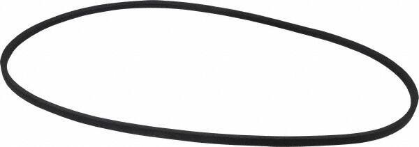 Continental ContiTech - Section A, 54" Outside Length, V-Belt - Wingprene Rubber-Impregnated Fabric, HY-T Matchmaker, No. A52 - Industrial Tool & Supply