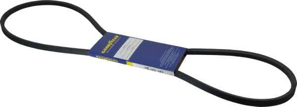 Continental ContiTech - Section A, 57" Outside Length, V-Belt - Wingprene Rubber-Impregnated Fabric, HY-T Matchmaker, No. A55 - Industrial Tool & Supply