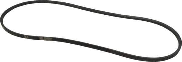 Continental ContiTech - Section A, 58" Outside Length, V-Belt - Wingprene Rubber-Impregnated Fabric, HY-T Matchmaker, No. A56 - Industrial Tool & Supply