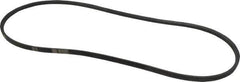 Continental ContiTech - Section A, 58" Outside Length, V-Belt - Wingprene Rubber-Impregnated Fabric, HY-T Matchmaker, No. A56 - Industrial Tool & Supply