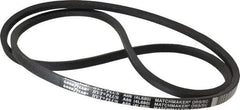 Continental ContiTech - Section A, 68" Outside Length, V-Belt - Wingprene Rubber-Impregnated Fabric, HY-T Matchmaker, No. A66 - Industrial Tool & Supply