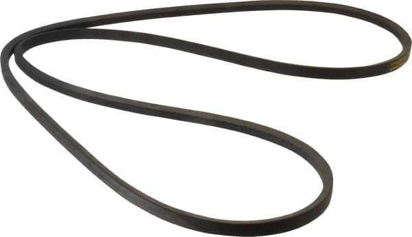 Continental ContiTech - Section A, 76" Outside Length, V-Belt - Wingprene Rubber-Impregnated Fabric, HY-T Matchmaker, No. A74 - Industrial Tool & Supply