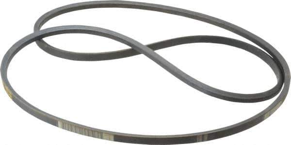 Continental ContiTech - Section A, 78" Outside Length, V-Belt - Wingprene Rubber-Impregnated Fabric, HY-T Matchmaker, No. A76 - Industrial Tool & Supply