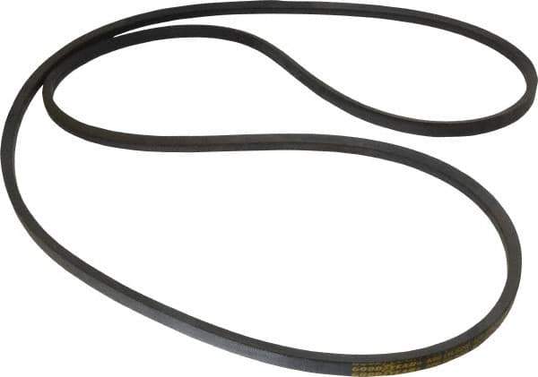 Continental ContiTech - Section A, 82" Outside Length, V-Belt - Wingprene Rubber-Impregnated Fabric, HY-T Matchmaker, No. A80 - Industrial Tool & Supply