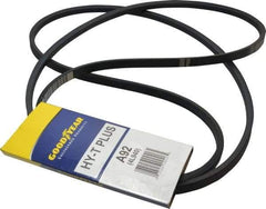 Continental ContiTech - Section A, 94" Outside Length, V-Belt - Wingprene Rubber-Impregnated Fabric, HY-T Matchmaker, No. A92 - Industrial Tool & Supply
