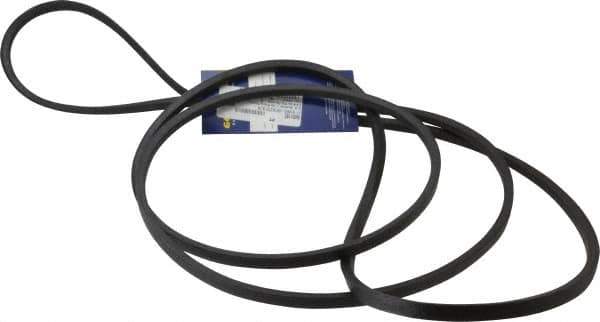 Continental ContiTech - Section A, 146" Outside Length, V-Belt - Wingprene Rubber-Impregnated Fabric, HY-T Matchmaker, No. A144 - Industrial Tool & Supply