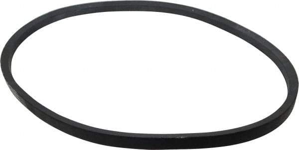 Continental ContiTech - Section B, 37" Outside Length, V-Belt - Wingprene Rubber-Impregnated Fabric, HY-T Matchmaker, No. B34 - Industrial Tool & Supply