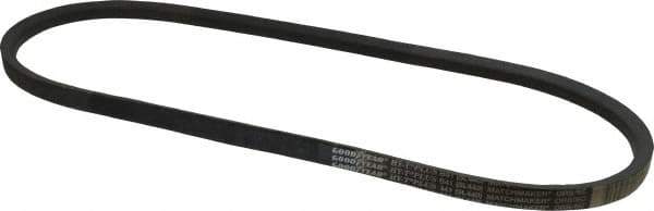 Continental ContiTech - Section B, 44" Outside Length, V-Belt - Wingprene Rubber-Impregnated Fabric, HY-T Matchmaker, No. B41 - Industrial Tool & Supply