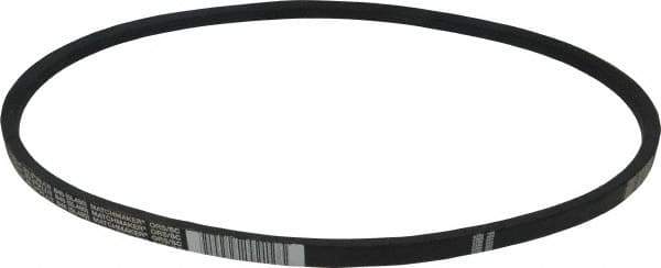Continental ContiTech - Section B, 48" Outside Length, V-Belt - Wingprene Rubber-Impregnated Fabric, HY-T Matchmaker, No. B45 - Industrial Tool & Supply